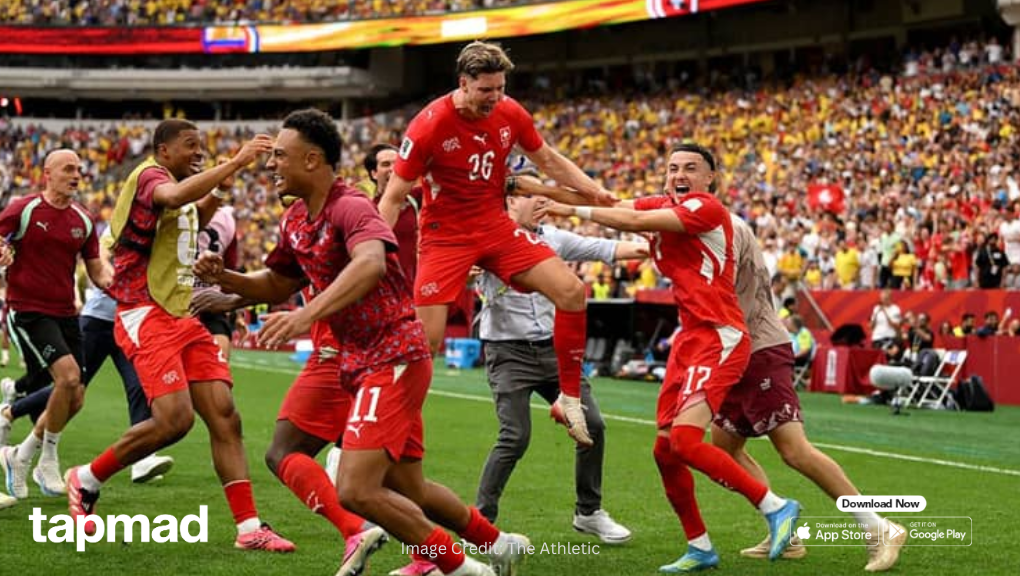 Switzerland Beat Colombia on Penalties to Reach World Cup Quarter-Finals