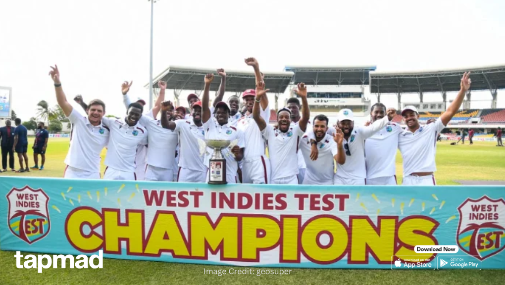 WI Won Test Series Against SL After Antigua Draw