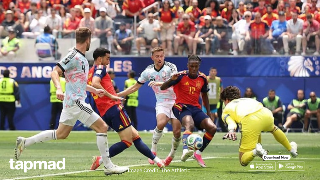 Merino Late Winner Fires Spain into FIFA World Cup Semi-Finals