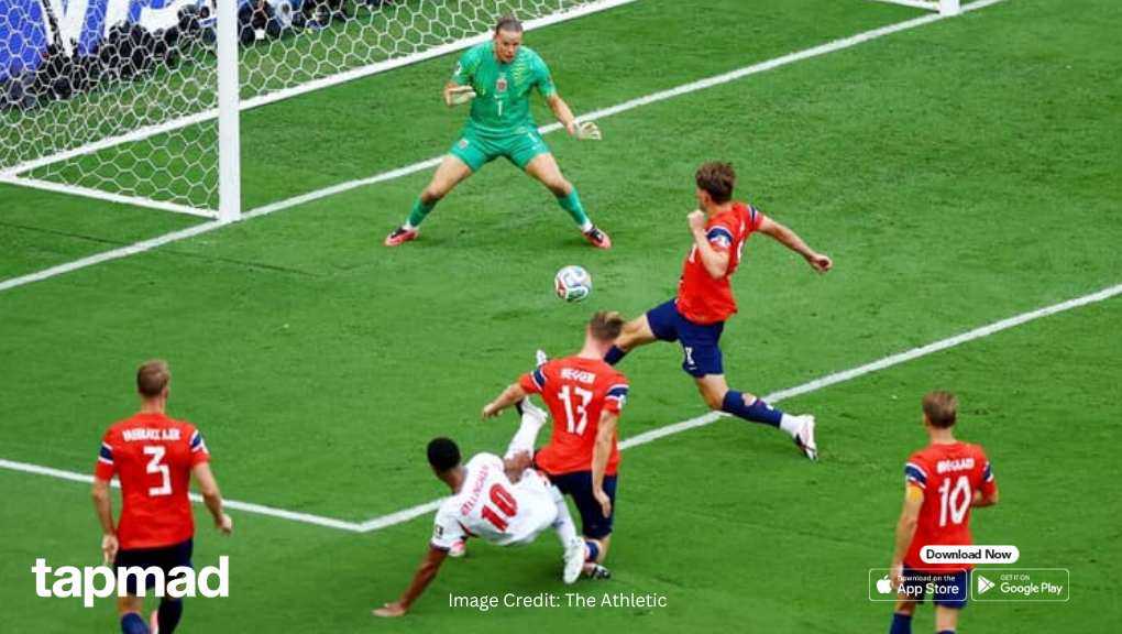 England vs Norway Half-Time: Bellingham Equalizer Brings Back England