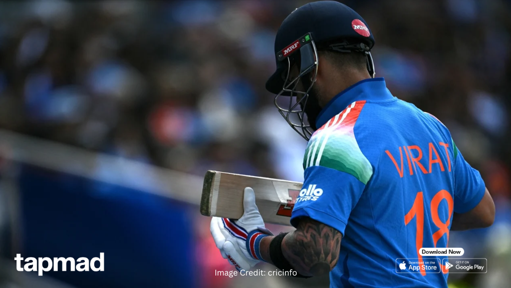 India is on 58/2 After Powerplay as Rohit & Kohli Fell Early