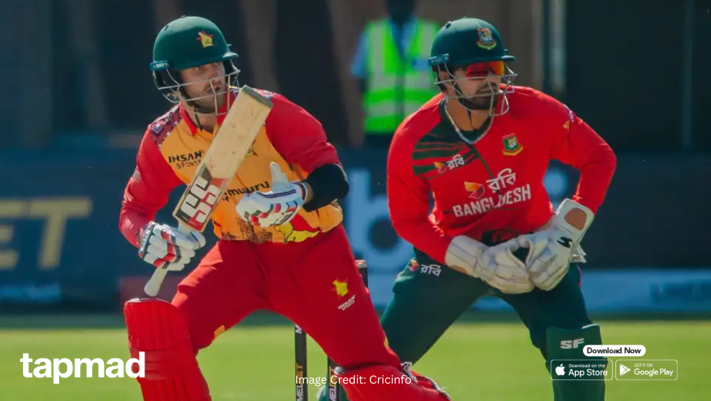 Zim vs Ban T20 Live Powerplay: Zimbabwe Race to 54/1