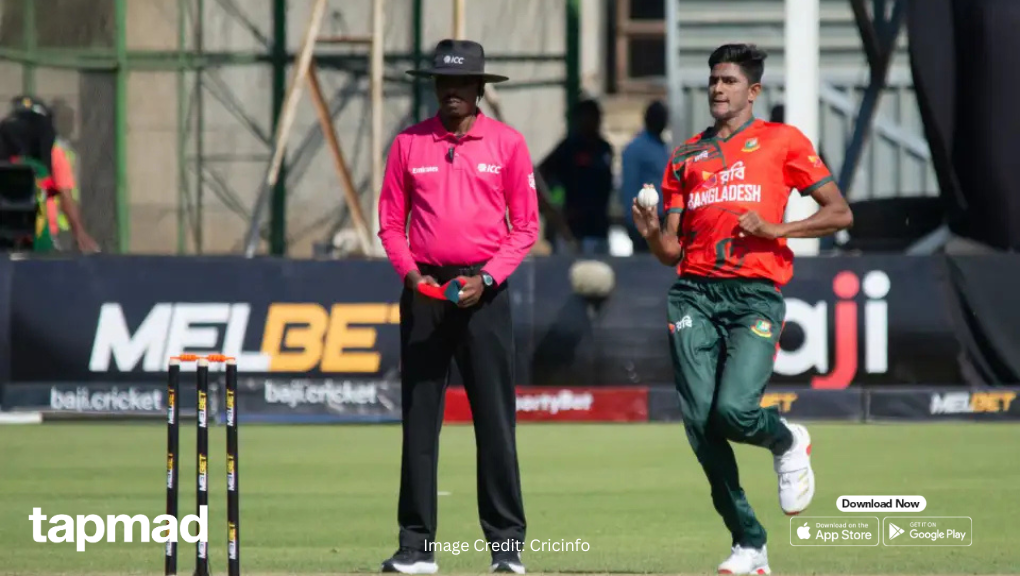 Zimbabwe Scored 170/6 in 1st T20 Against Bangladesh