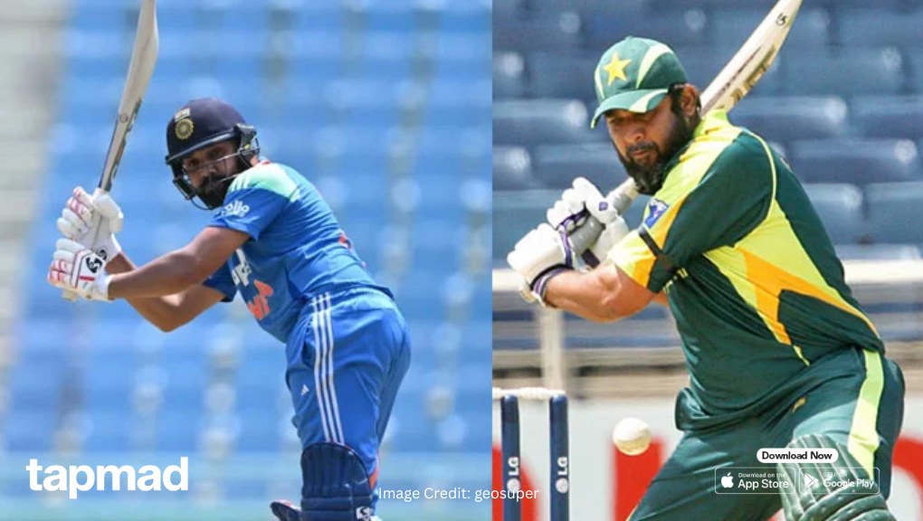 Rohit Sharma Overtakes Inzamam-ul-Haq To Reach Major ODI Milestone