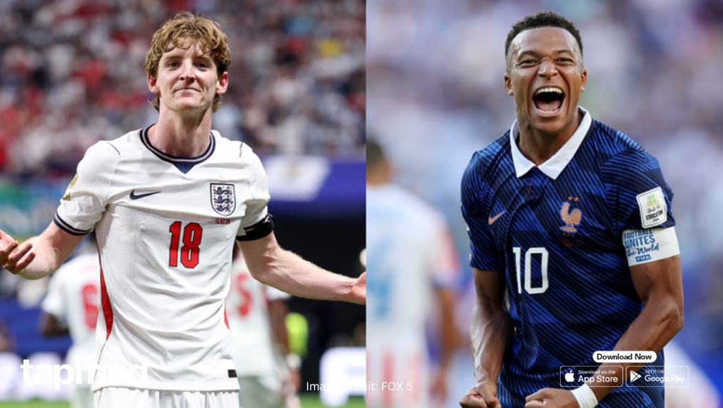 France vs England FIFA World Cup 2026: Kick-off Time and Starting XI