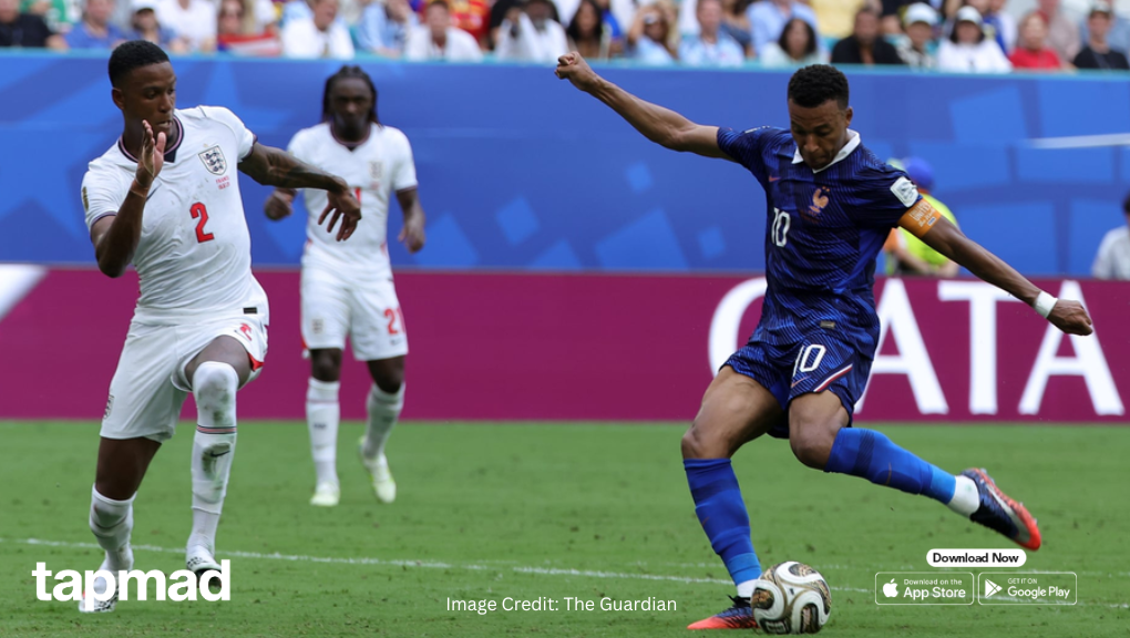 France vs England Live FIFA World Cup 2026: Mbappe Double Strike Makes it 4-3