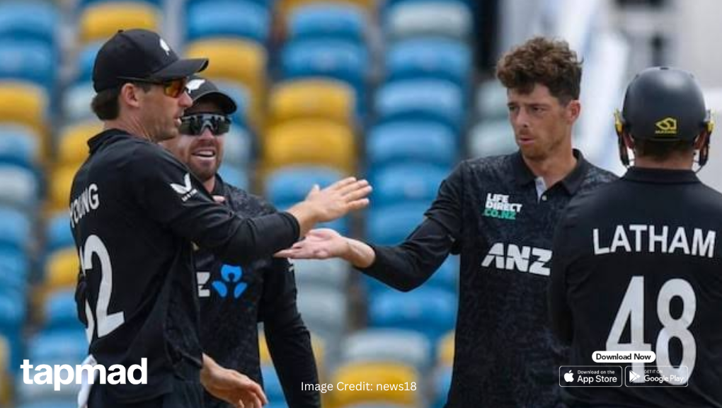New Zealand Edge West Indies to Seal ODI Series in Barbados
