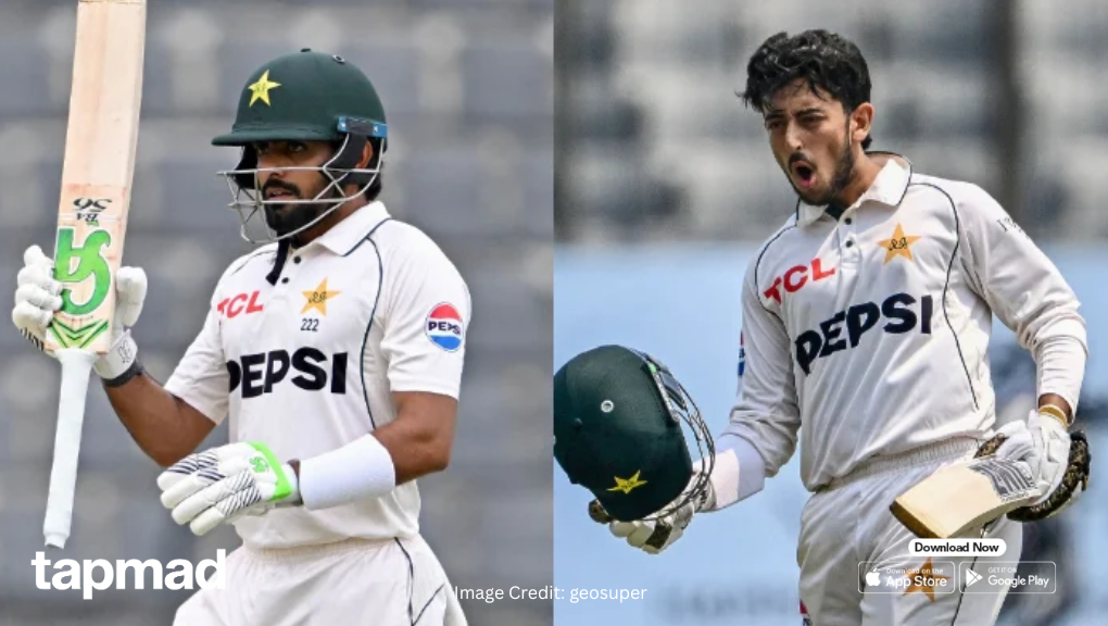 Babar and Azan Centuries Propel Pakistan to Massive Total Against West Indies Select XI