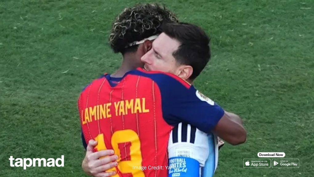 Lamine Yamal and Lionel Messi Share Emotional Moment After World Cup Final