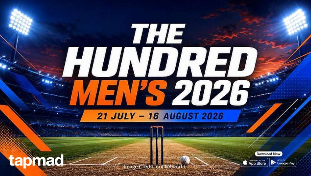 The Hundred Men’s 2026 Schedule, Fixtures & Live on tapmad