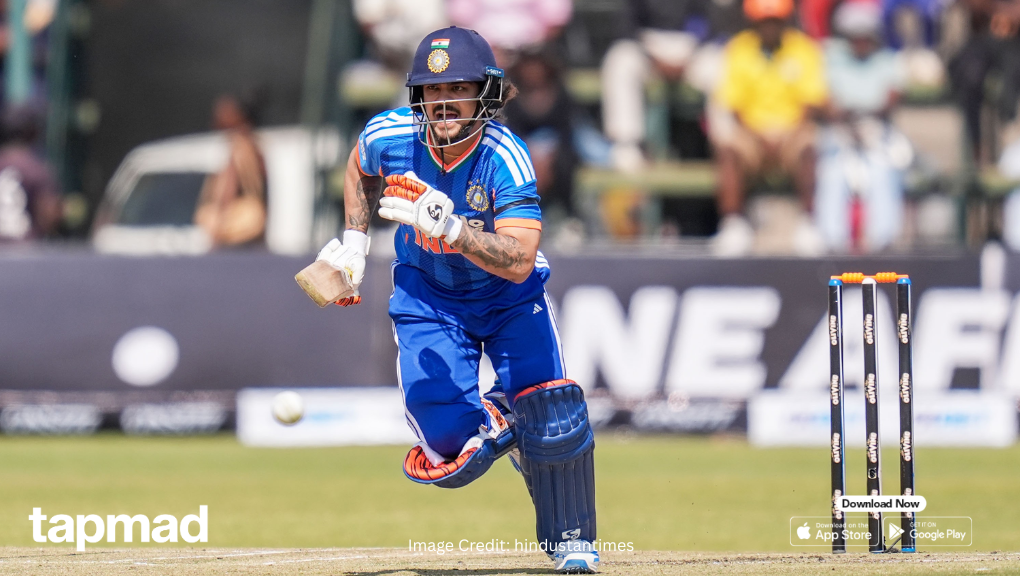 IND vs ZIM 2nd T20I: Ishan Kishan and Tilak Varma Lead India’s Charge to 219/5 in Harare