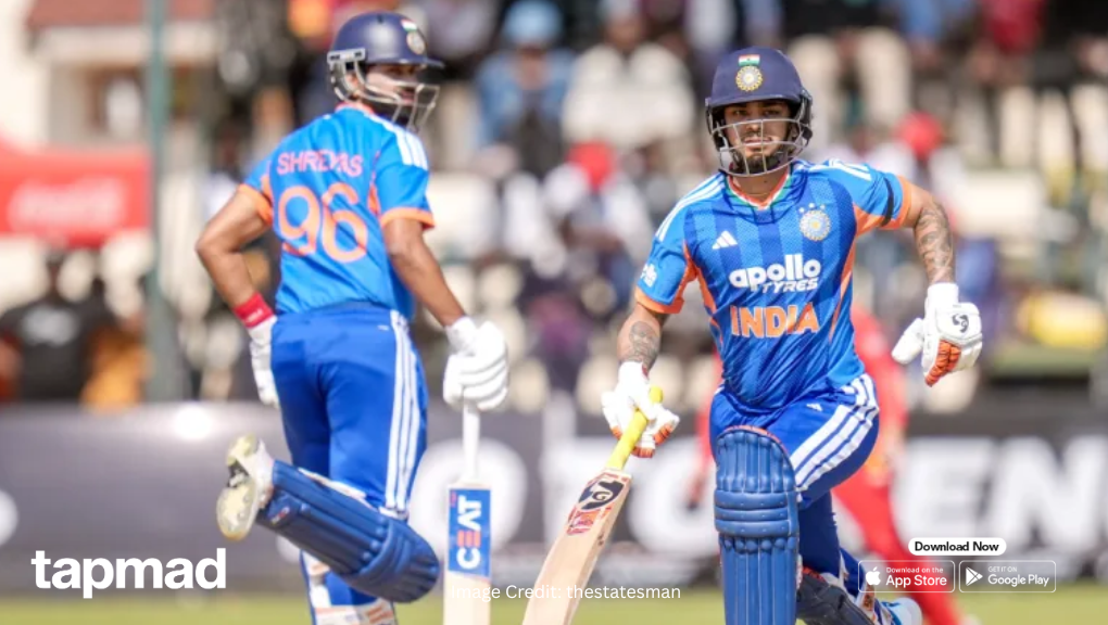 India Crush Zimbabwe by 90 Runs as Ishan Kishan Stars in Dominant Victory