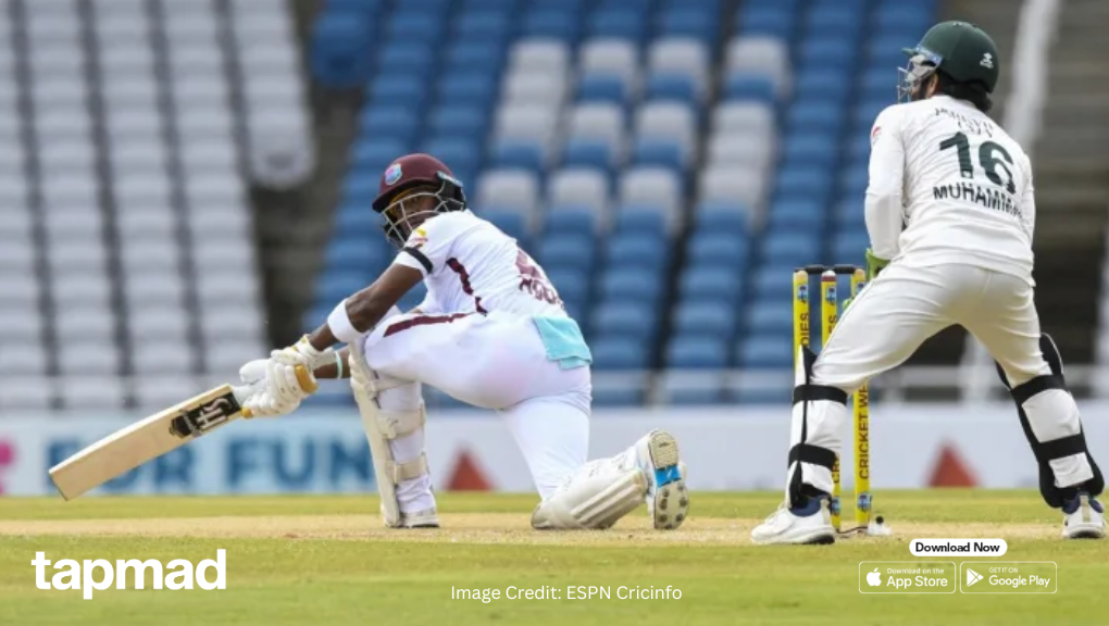West Indies vs Pakistan 1st Test: Hodge, Hope Steadies WI Innings After Early Wickets