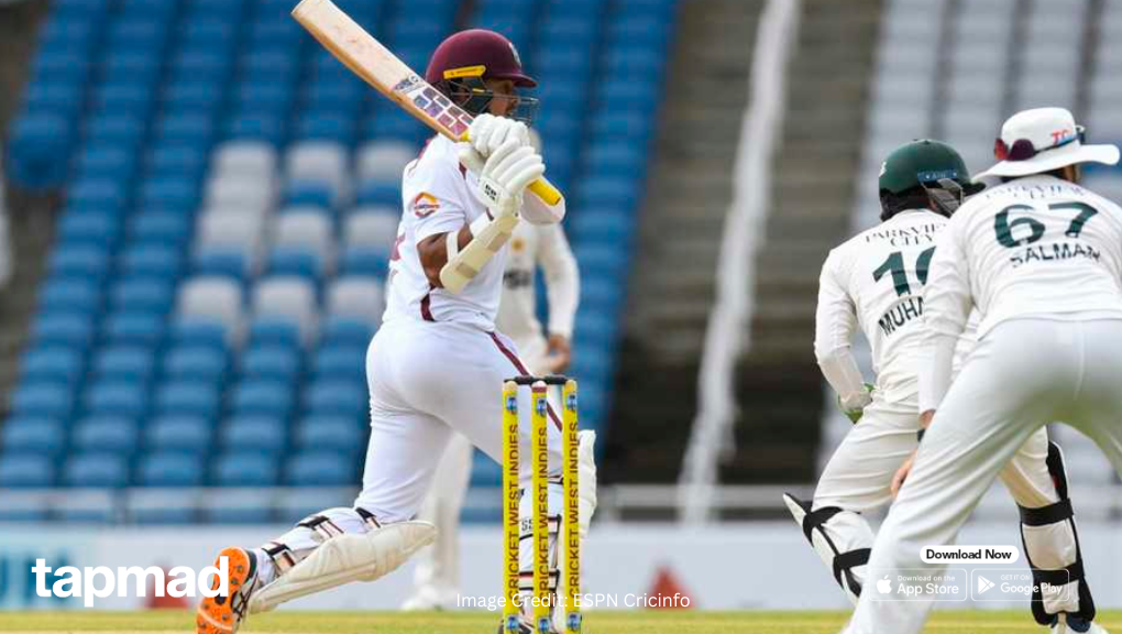 West Indies vs Pakistan 1st Test: Bad Light Brings an Early End to Day One of Tarouba Test