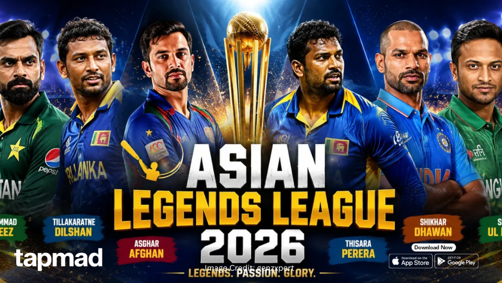 Asian Legends League Schedule 2026: Full Fixtures and Times