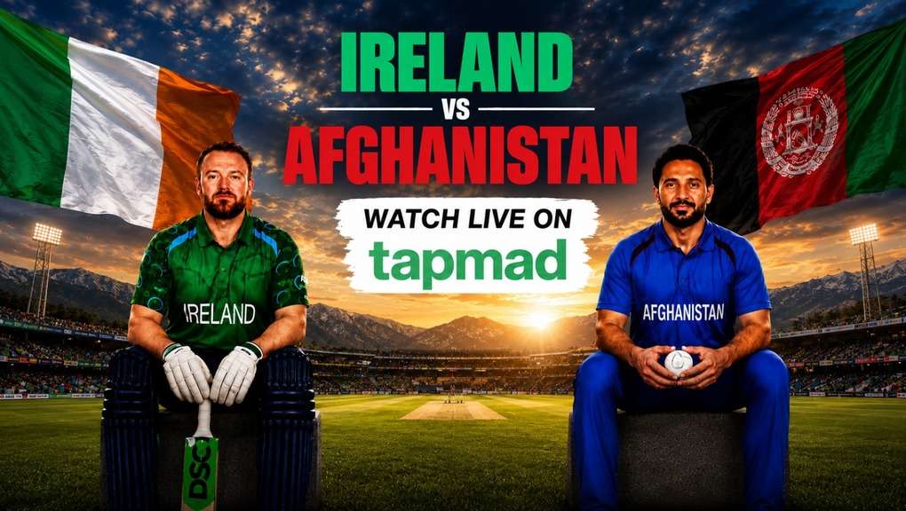 How to Watch Ireland vs Afghanistan Live on tapmad