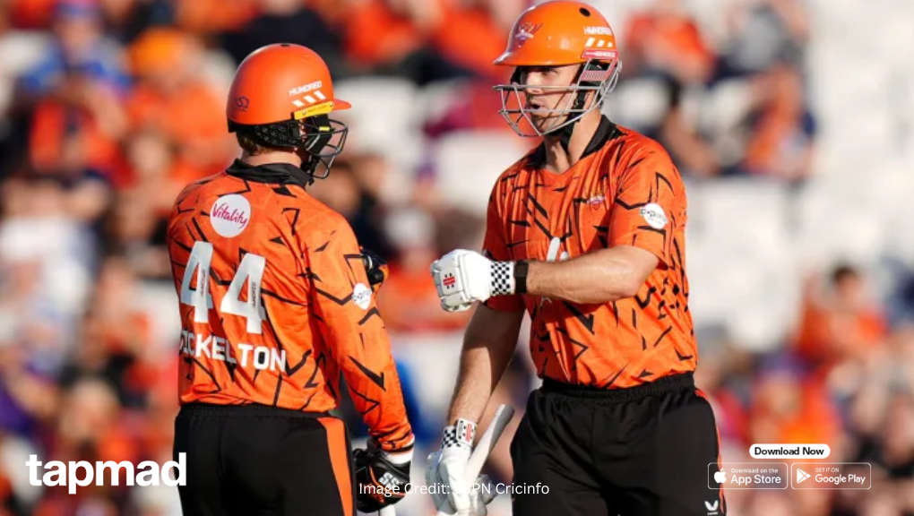 Marsh, Rickelton & Brook Power Sunrisers to Historic Win Against London Spirit