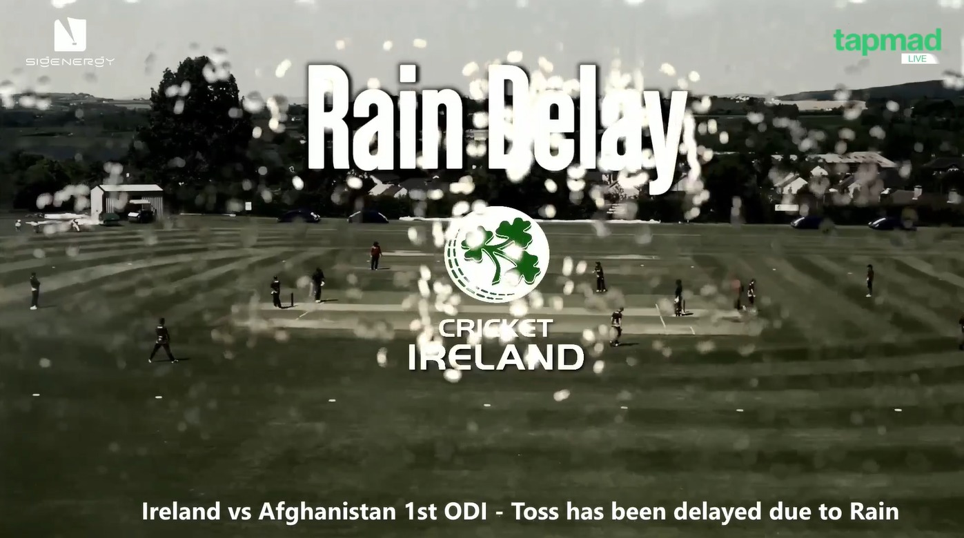Ireland vs Afghanistan Match Delayed Due to Rain in Bready