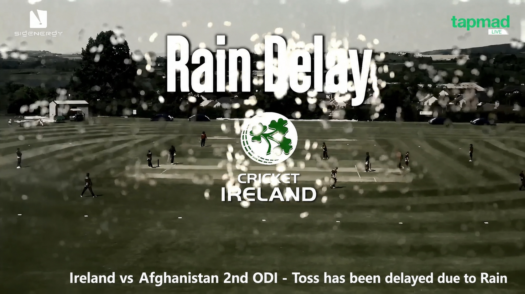Ireland vs Afghanistan 2nd ODI Match Delayed Due to Rain