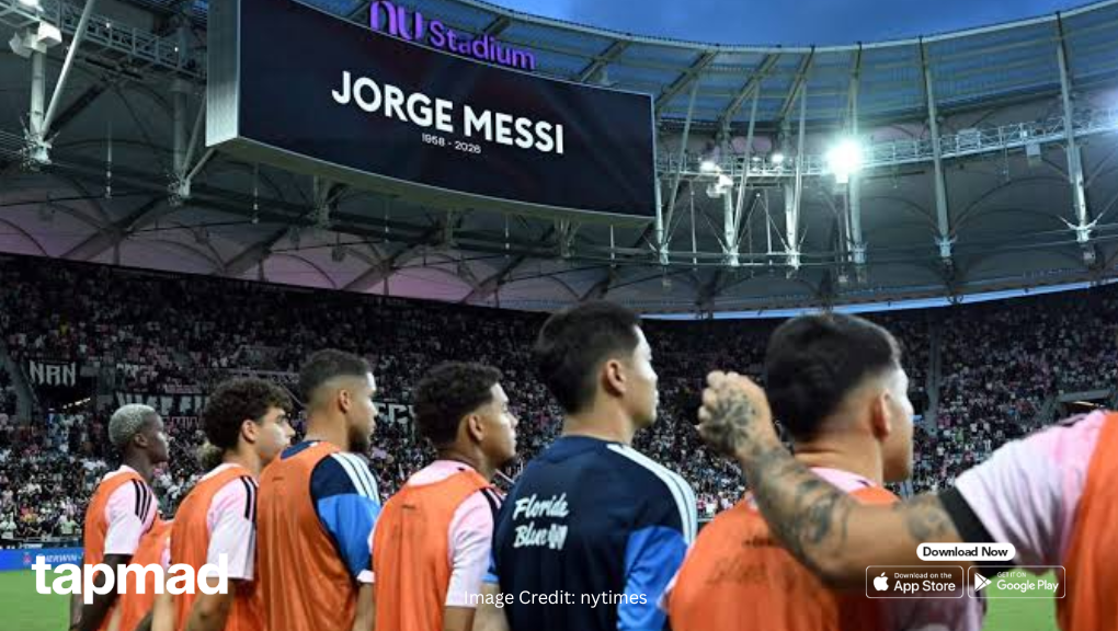 Inter Miami Pays Tribute to Jorge Messi as Football World Honors Father