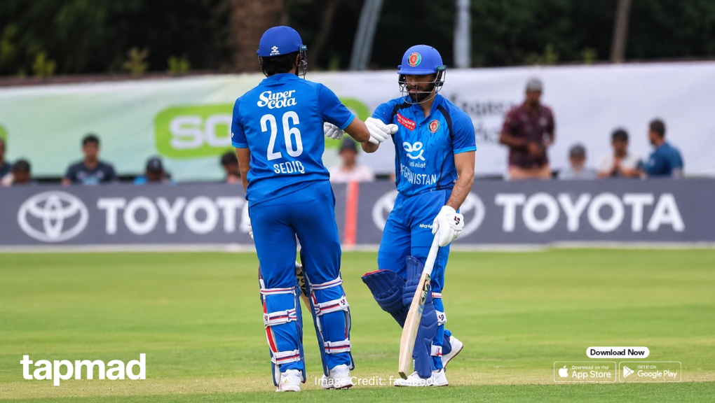 Atal and Zadran Ton Up as Afghanistan Scored 343 in IRE vs AFG 4th ODI
