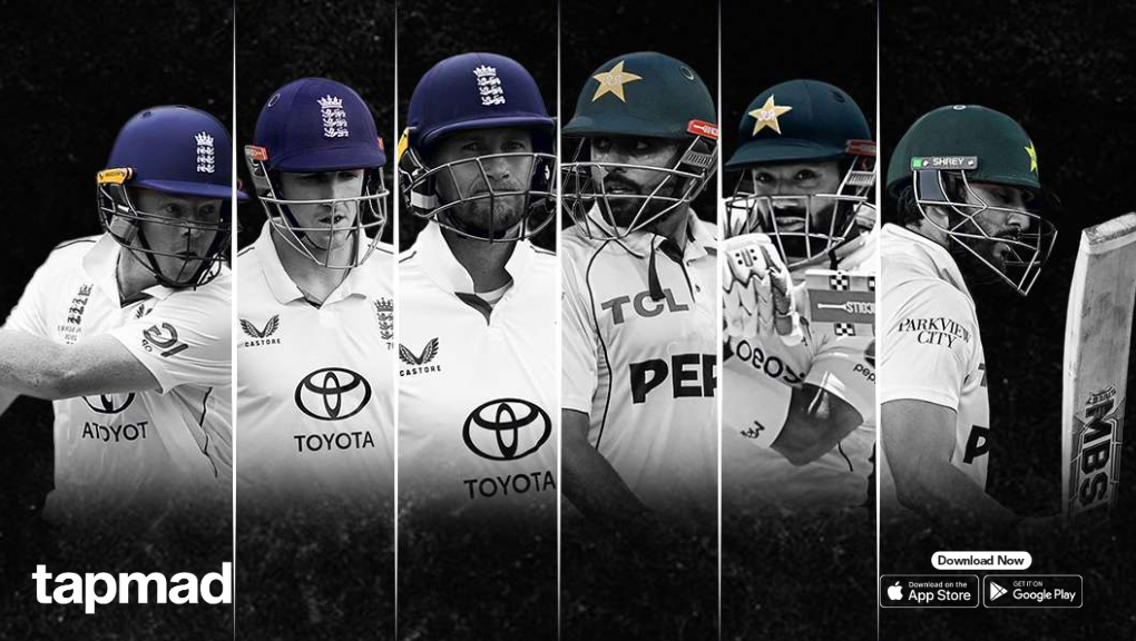 England vs Pakistan Schedule 2026 - Watch Live on tapmad