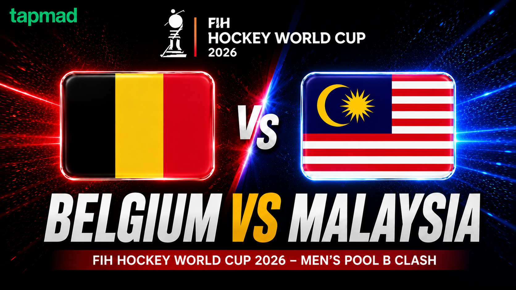 Belgium vs Malaysia Preview: FIH Hockey World Cup 2026 Men’s Clash
