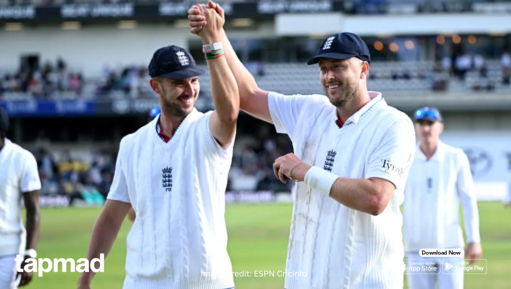 Robinson, Tongue Star as England Dominate Pakistan on Day One of Headingley Test