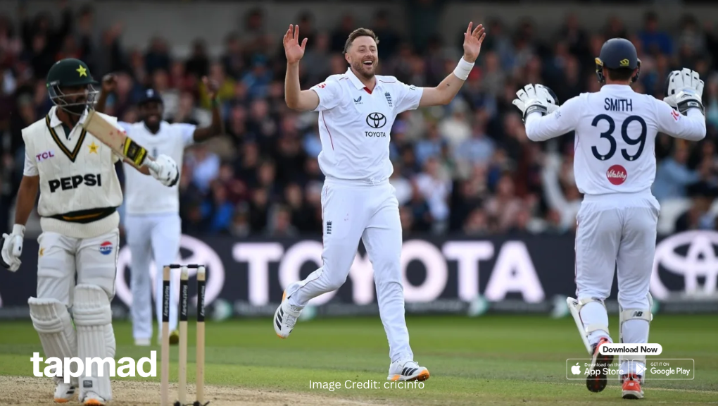 ENG vs PAK 1st Test: England Defeats Pakistan by an Innings to Take 1-0 Lead