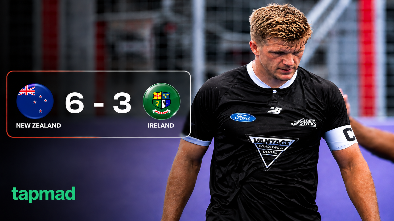 New Zealand Defeats Ireland 6-3 in 9th-Place Men's Hockey World Cup 2026 Clash
