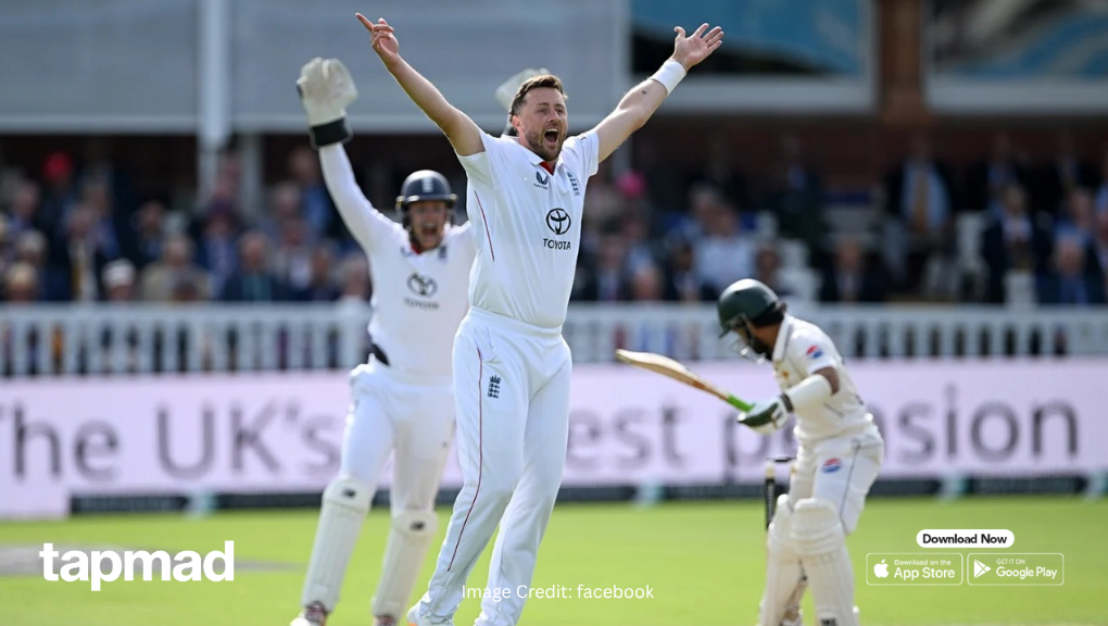 ENG vs PAK 2nd Test Day 2: Ollie Robinson Runs Riot as Pakistan Bowled Out for 110