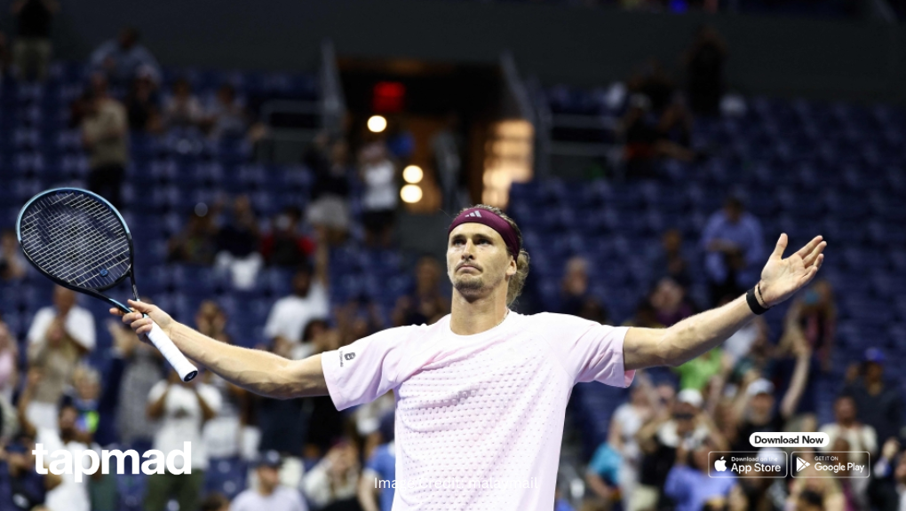 Alexander Zverev Reaches 2nd Round After Five-Set Epic Against Sonego in US Open 2026