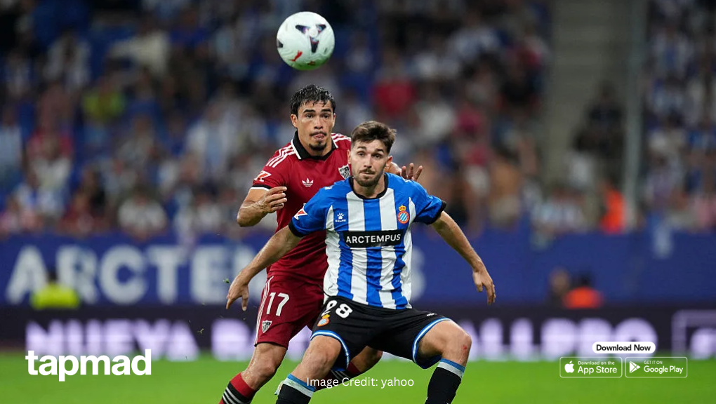 Espanyol vs Sevilla Ended in a Draw: Late Marcos Fernandez Goal Rescues Periquitos