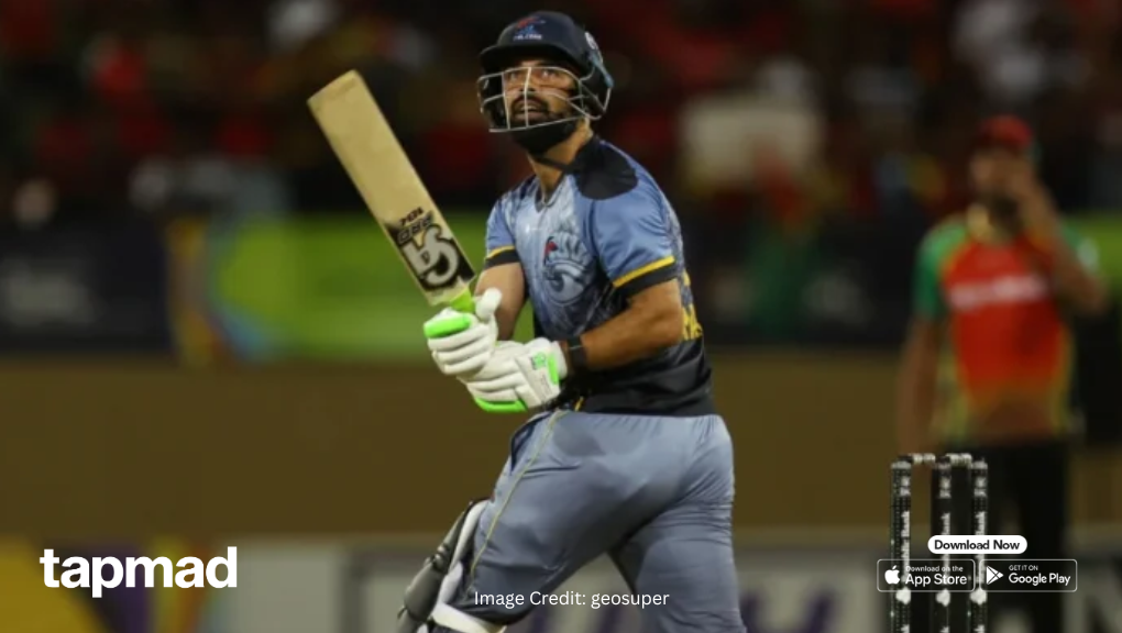 Shadab Smashes Nine-Ball 30 as Falcons Storm Into CPL Playoffs