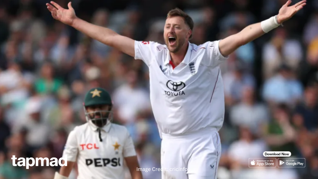 ENG vs PAK 3rd Test: Ollie Robinson Becomes 50th English Bowler to Reach 100 Test Wickets