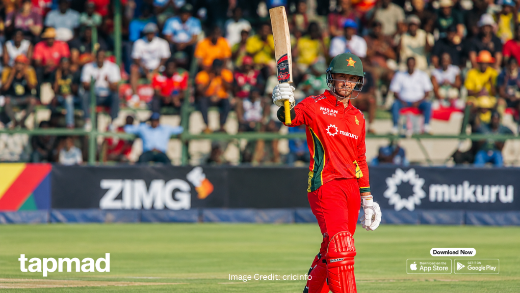 ZIM vs AUS 1st ODI: Craig and Sikander's Half-Centuries Keep Pursuit Alive at Harare