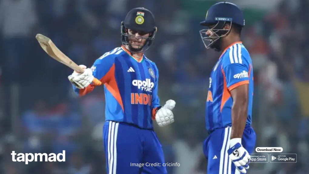 Abhishek Smashes Record-Breaking 30-Ball Century in 3rd T20I