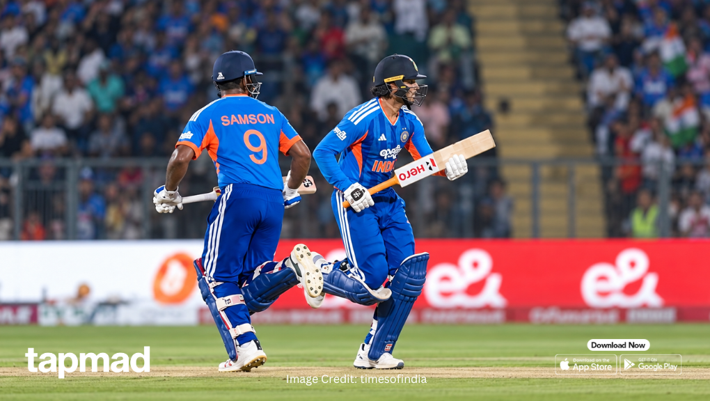 IND vs AFG 3rd T20: India Scored 221/7 After Record Abhishek Ton