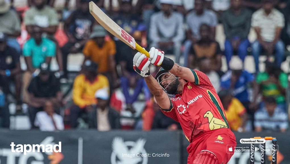 AUS vs ZIM 3rd ODI: Sikandar Raza's Knock Powers Zimbabwe Scored 271/8 in Harare