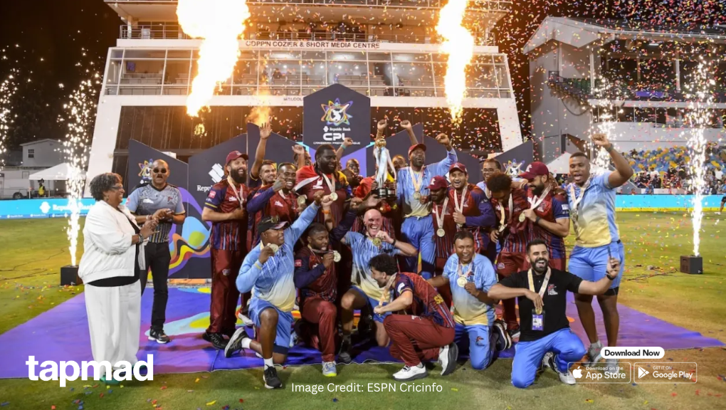 Sufyan Moqim’s Four-For Guides Falcons to Maiden Caribbean Premier League Title