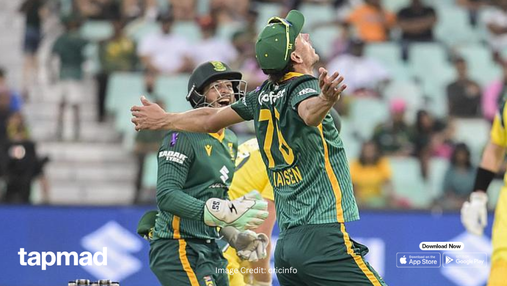 South Africa Defeats Australia by 67 Runs in 1st ODI After Breetzke’s Century