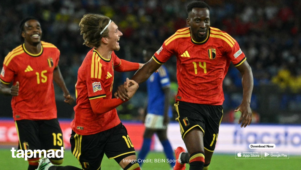 Godts, Lukebakio Star as Belgium Start Nations League With 2-0 Win Over Italy