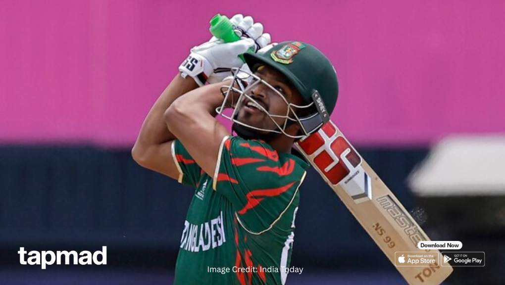 Najmul Hossain Shanto Withdraws From Asian Games 2026 Due To Illness