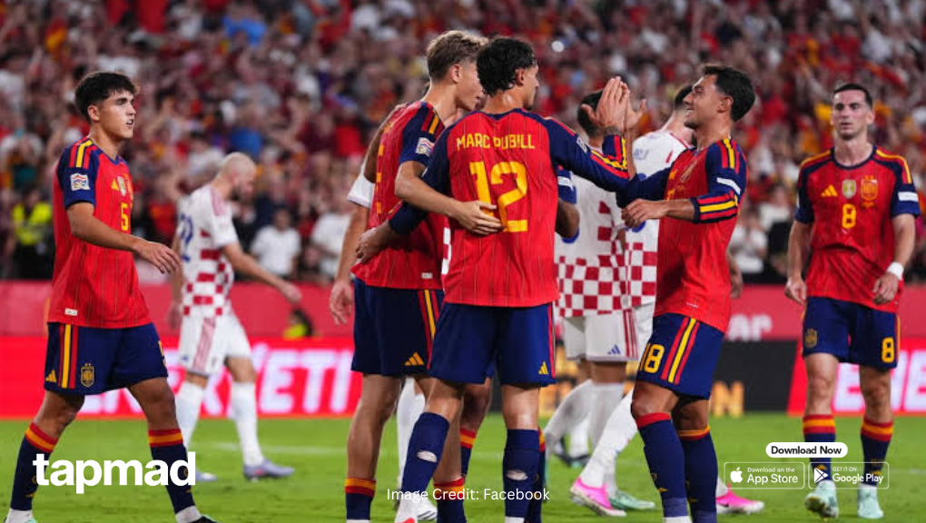 Lamine Yamal Brace Guides Spain to a Thumping Win Over Croatia in Nations League