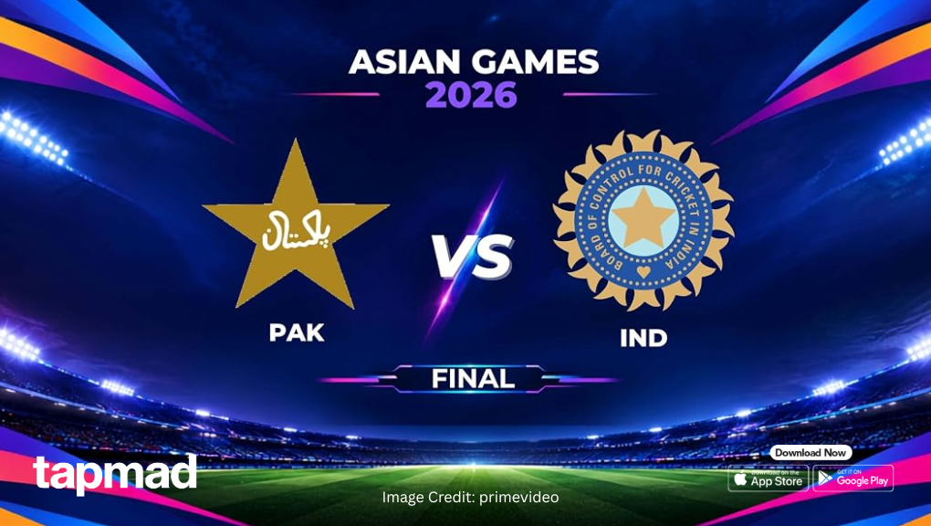 India vs Pakistan Asian Games 2026 Final Where to Watch Live