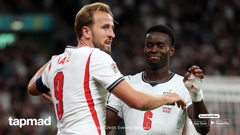 Kane Scores Twice as England Sweep Aside Czechia in Nations League