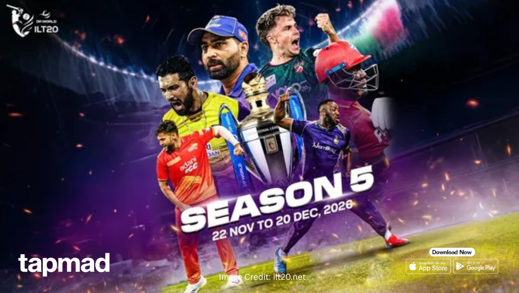 ILT20 2026 Schedule Announced as Desert Vipers Face MI Emirates in Opener