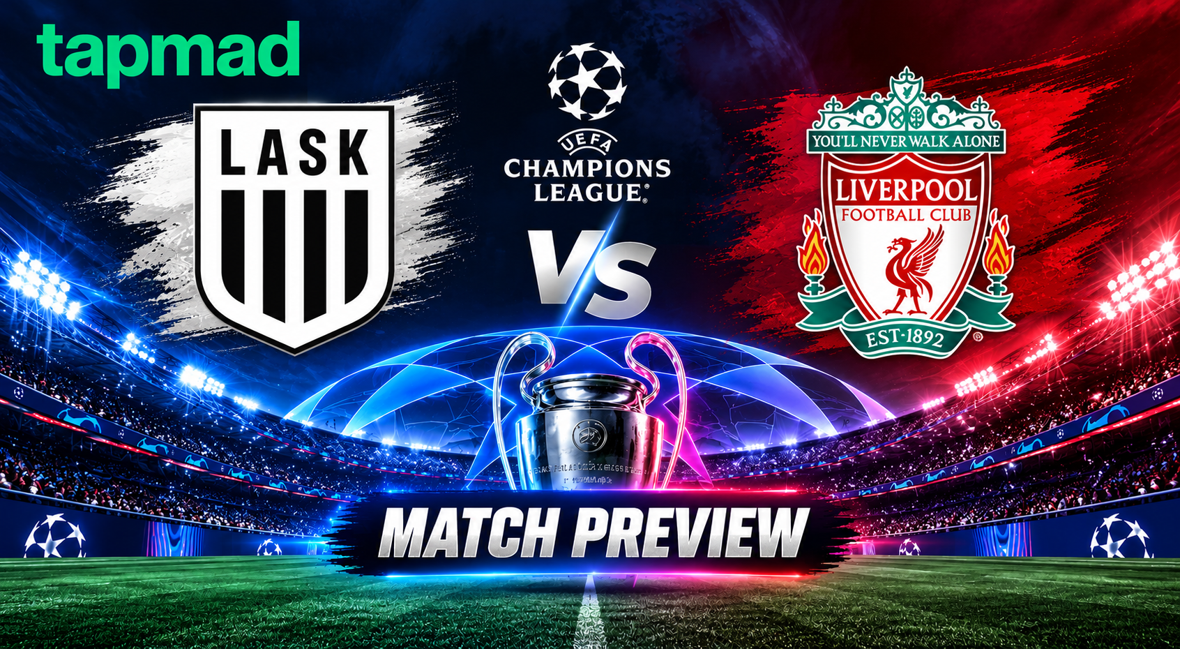 LASK vs Liverpool Match Preview, Team News and Standings