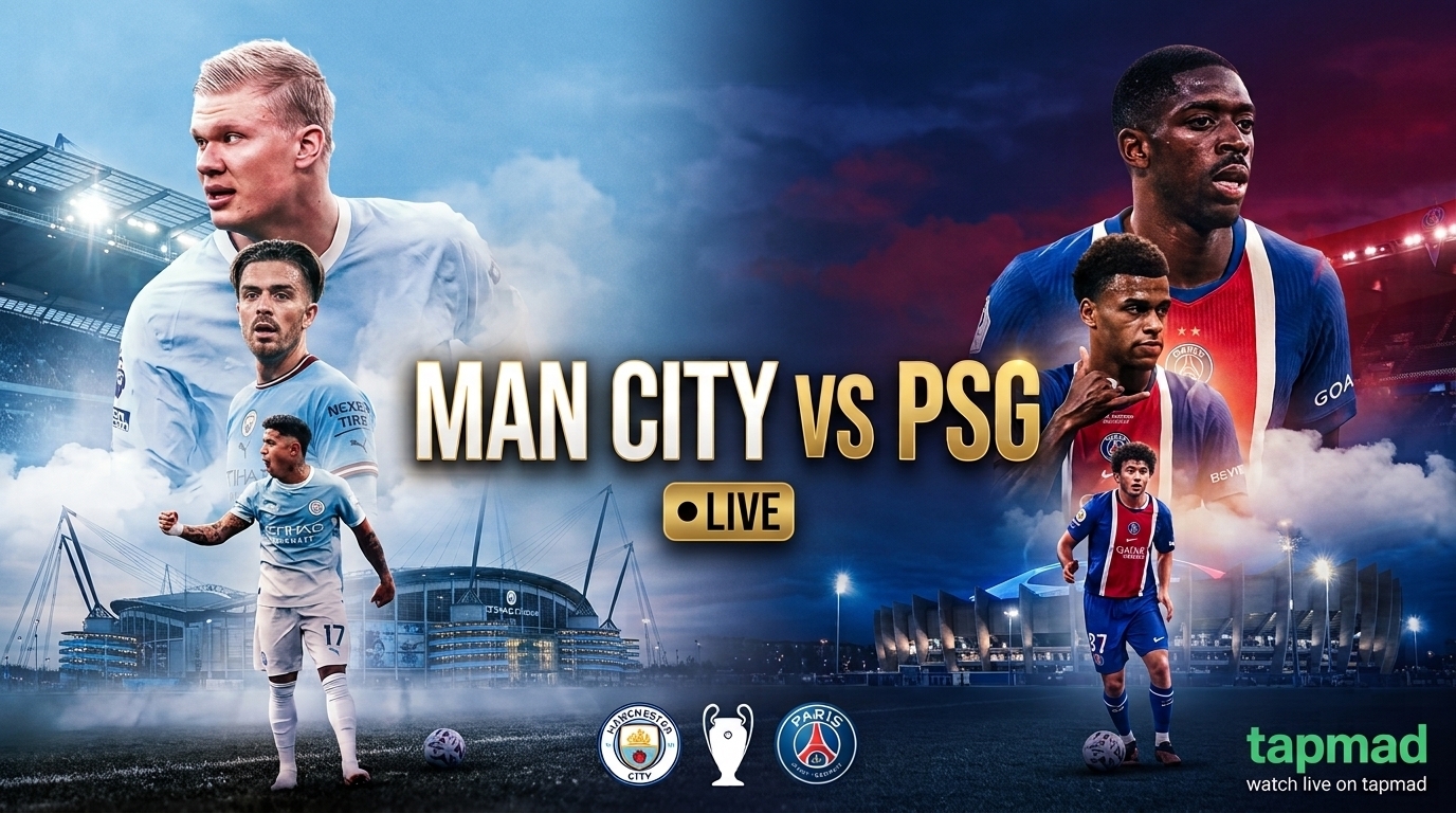 Manchester City vs PSG Preview: Team News, Head-to-Head, Predicted Lineups