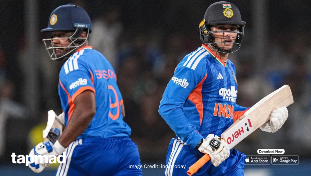Samson's Blitz Wasted as India Struggles in Massive Hyderabad Chase in 4th T20I